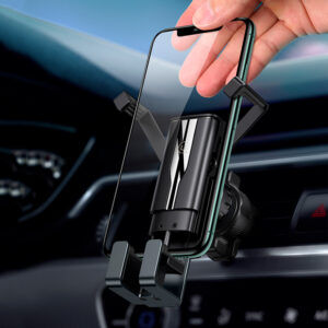 Soporte Celular Auto Retractil Negro US-ZJ058 - Imagen 2