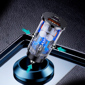 Cargador de auto C25 QC+PD 42.5W Negro - Imagen 2