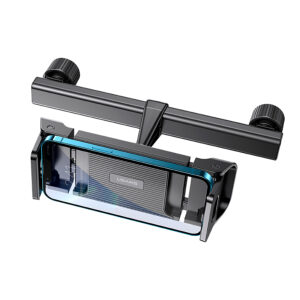 Soporte celular/tablet auto asiento Negro - Imagen 1