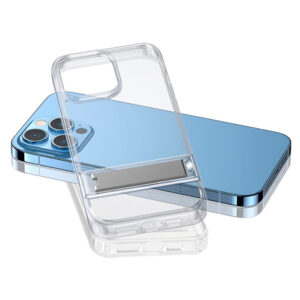 Case iPhone 14 Pro Max 6.7" con soporte transparente (3 Camaras) - Imagen 2