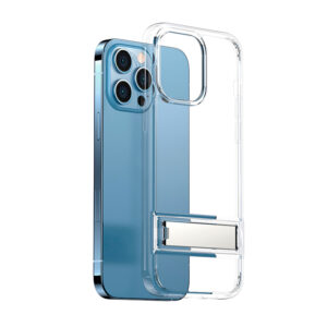 Case iPhone 14 Pro Max 6.7" con soporte transparente (3 Camaras) - Imagen 1
