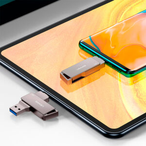 Memoria USB Rotable TypeC+USB3.0  32GB - Imagen 3