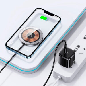 Cargador Celular Inalambrico Magsafe 15W Transparente - Imagen 2