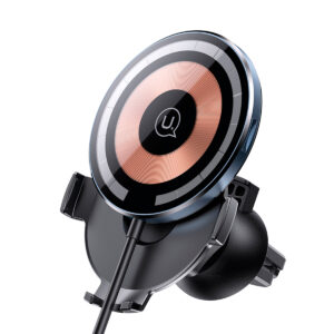 Cargador Inalambrico Magnetico para Auto 15W Transparente - Imagen 1