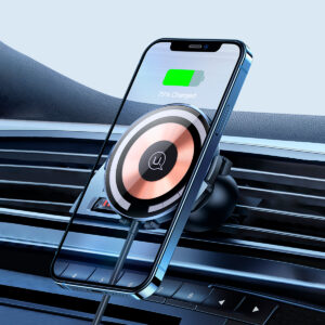 Cargador Inalambrico Magnetico para Auto 15W Transparente - Imagen 2