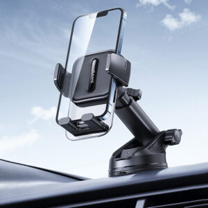 Soporte Celular Auto Retractil Negro - Imagen 3