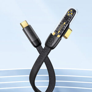 Cable Tejido ICEFLAKE Type-C a Type-C PD 100W 1.2m - Imagen 4