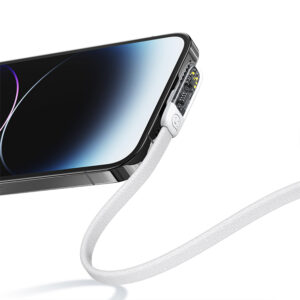 Cable Tejido ICEFLAKE iPhone a Type-C PD 2m - Imagen 3