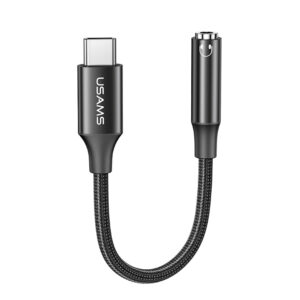 Adaptador Audio Type-C a 3.5dc Negro - Imagen 1