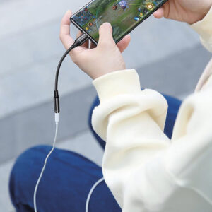 Adaptador Audio Type-C a 3.5dc Negro - Imagen 3