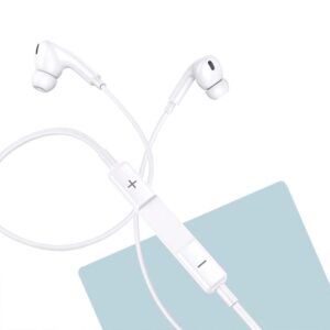 Audífono EP41 MAX iPhone handsfree 1.2m Blanco - Imagen 3