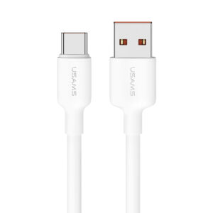 Cable Celular Type-C a USB 3A 0.5m U84 Blanco - Imagen 1