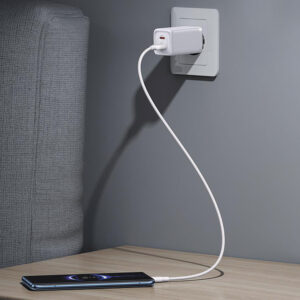 Cable Celular Type-C a USB 3A 0.5m U84 Blanco - Imagen 3