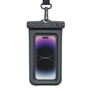 Bolsa Protectora Celular 6.7" con marco Negro - Imagen 1