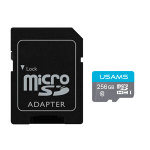 Tarjeta Micro SD High Speed 256 Gb + Adaptador Cyan - Imagen 1