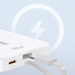 Batería Portátil Inalámbrico Magsafe  10,000MAH + Soporte + Cable Type-C - Imagen 3