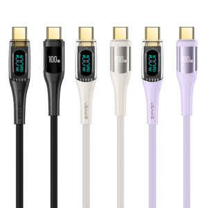 Cable Digital SHADOW Type-C a Type-C 100W 1.2m - Imagen 1