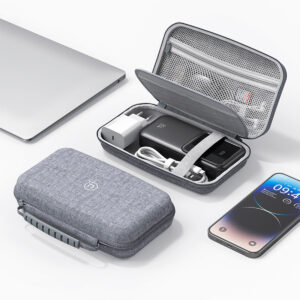Estuche Multifuncional Grande Gris - Imagen 2