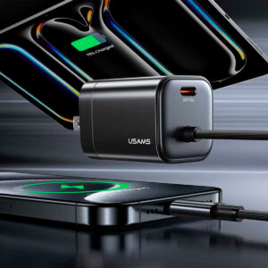 Cargador Pared GAN 30W + Cable Tipo-C - Imagen 3