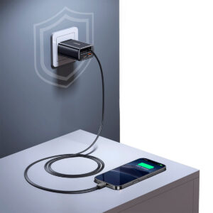 Cargador Pared 65W + Cable Retráctil + USB + Tipo-C - Imagen 4